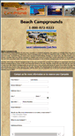 Mobile Screenshot of beach-campgrounds.net